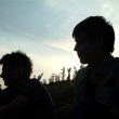 Silhouette at sunset by SamJUK