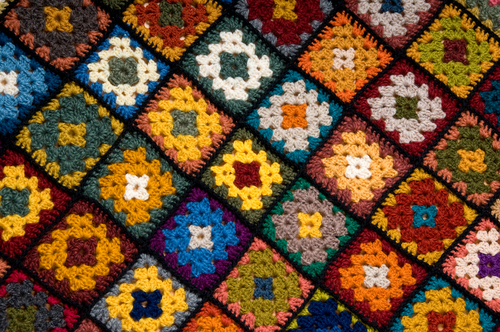 afghan wool patches