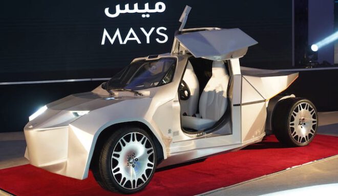 electric car, mays motors, oman
