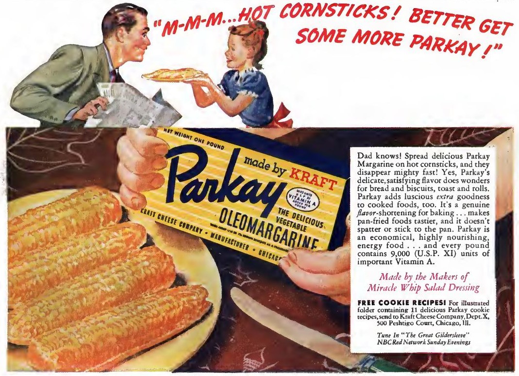 Vintage margarine ad