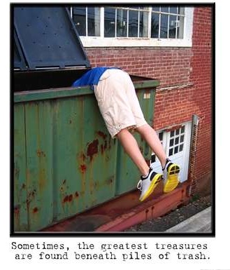 dumpster diving