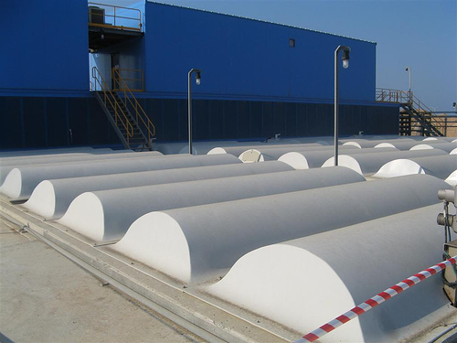 Desalination plant in israel image