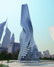 Dubai’s wind powered skyscraper