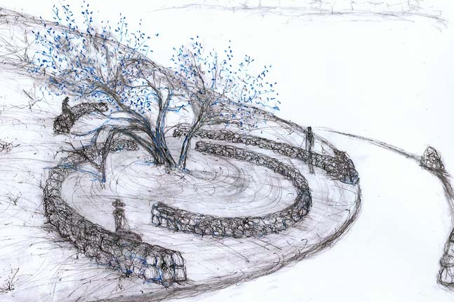 The Sacred Charub Tree of Isawyia sketch