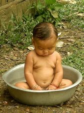 EcoMum: Bathing Baby and Water Conservation