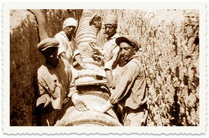 ancient Jerusalem sewage pipes