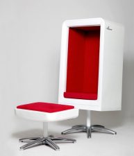 How to turn a vintage fridge into a chair and stool