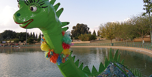 recycled bottle monster