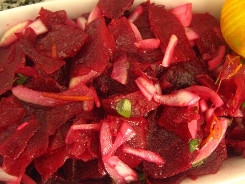 winter salads beets