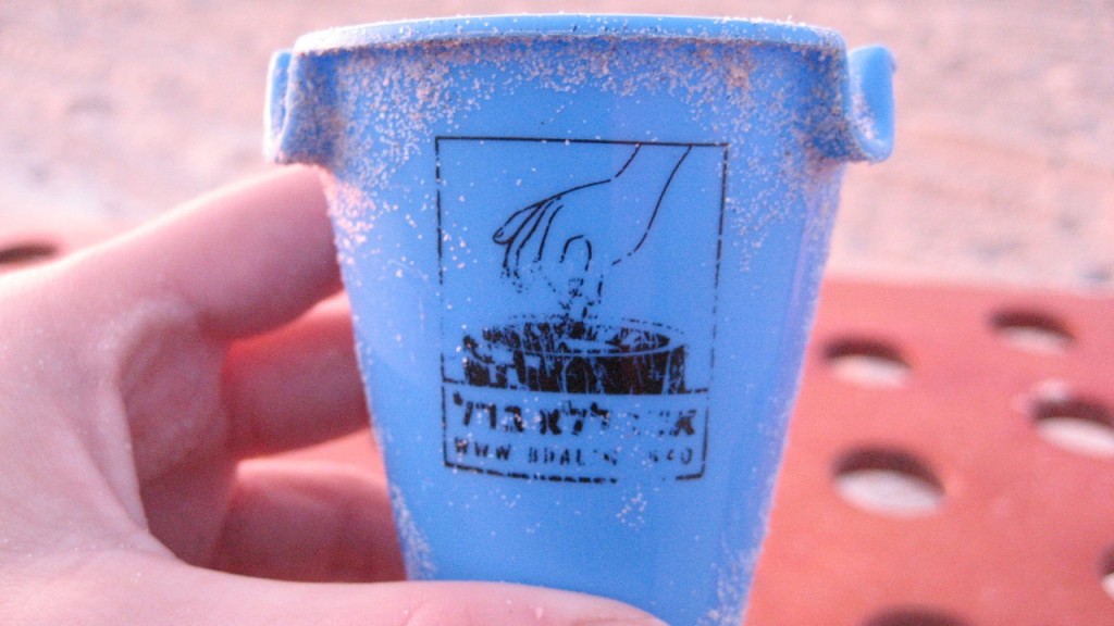 cigarette cone tel aviv beach picture