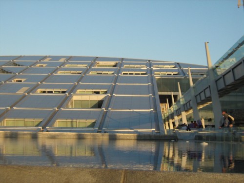 Bibliotheca Alexandrina solar panels?