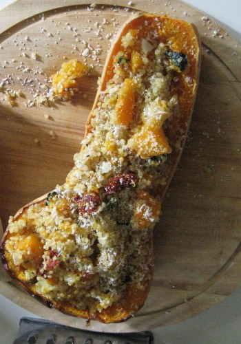 RECIPE: Butternut Squash Stuffed With Quinoa