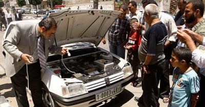 Electric Cars in Gaza: Necessity is the Mother of Invention!