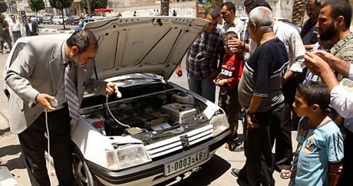 Electric Cars in Gaza: Necessity is the Mother of Invention!