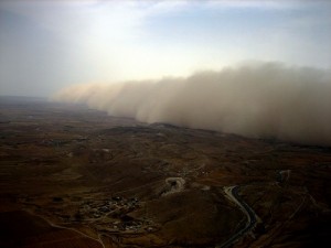 Photo: Sandstorm Strikes Israel