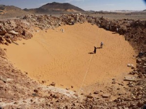 Kamil Crater Discovered in Egypt