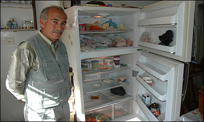 Fridge Voyeur in Jerusalem