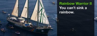 Greenpeace’s Flagship, the Rainbow Warrior, to Grace Tel Aviv and Haifa’s Harbors