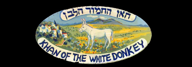 khan white donkey logo