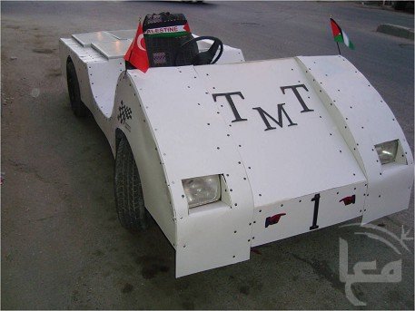 solar power electric car palestinian