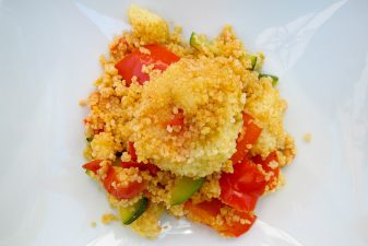 Easy vegan couscous and Egyptian vegetarian roqaq recipes