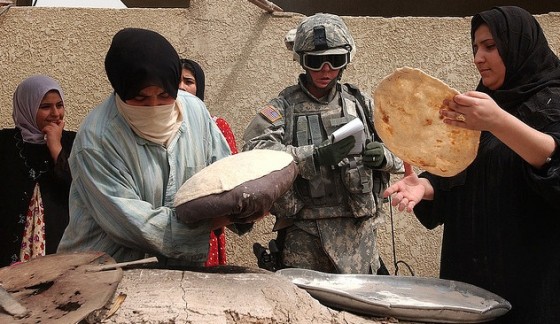 bread iraq baking army