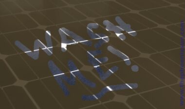 Martian Technology Proposed For Zapping Dust From Solar Panels