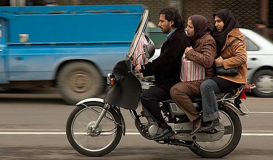 iran tehran motorbikes image