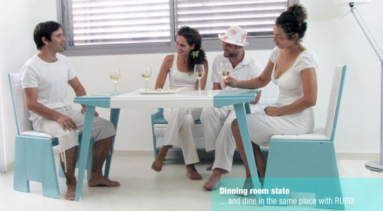 "transformed multifunctional furniture"