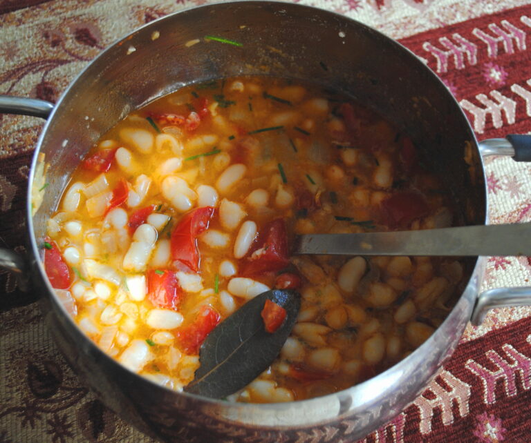 Vegetarian Haricot Bean Stew Recipe