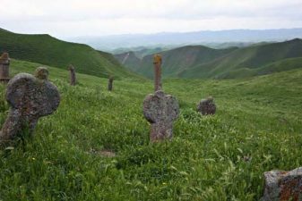 The pilgrimage site of penis headstones