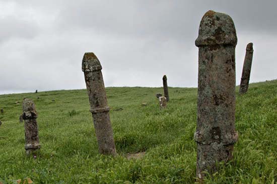 penis headstones graves iran