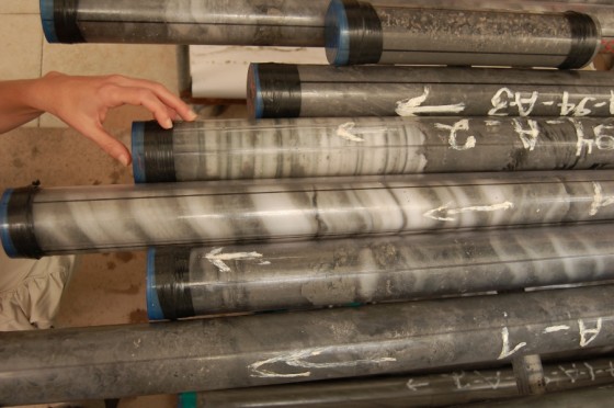 dead sea climate change cores