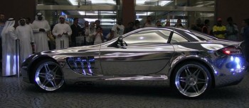 white gold mercedes