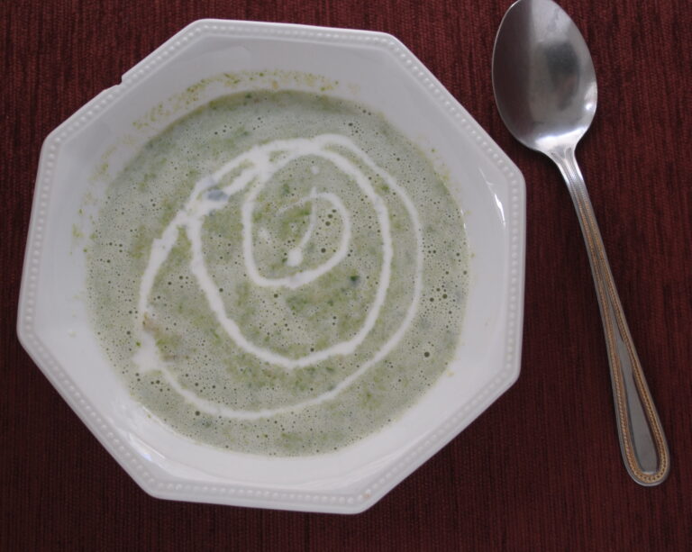 Spinach and Mushroom Soup recipe