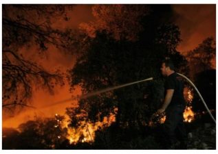 Israel Fire Still Raging Out of Control Friday Morning