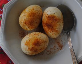 Saudi Arabian Spiced Eggs