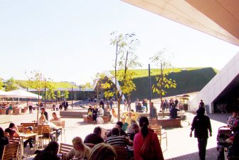 Istanbul Shoppers Rendevouz On Giant Green Roof