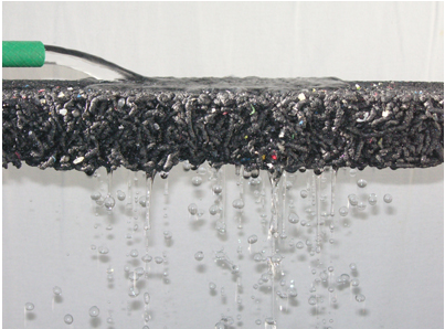 "aquadyne recycled plastic sculpture"