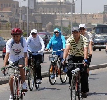 cycling in cairo