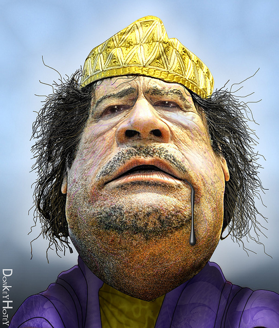 gaddafi libya oil
