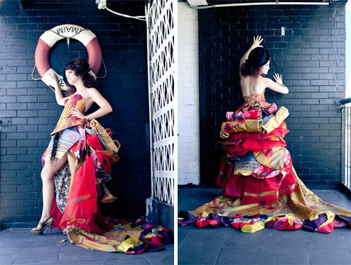 "upcycled bag eco-friendly fashion"