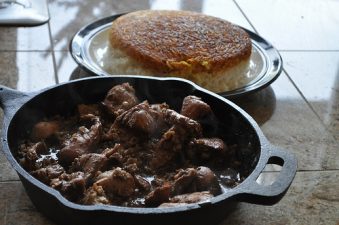 Fesenjan, Persian Chicken in Walnut Sauce