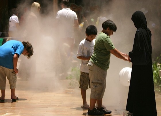 Masdar-City-tafline-laylin masdar city, abu dhabi, green building, desert, zero carbon