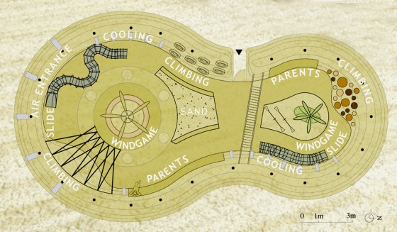 green playground hot climes