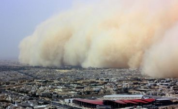 Blaming Iraq for Sandstorms that Cripple Iran