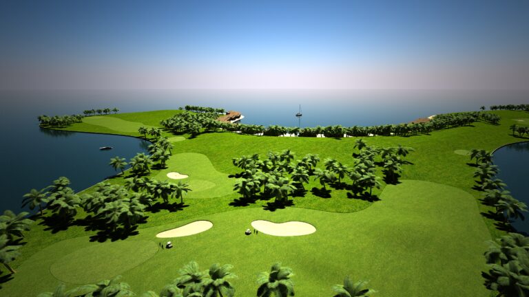 Maldives’ Floating “Green” Golf Island Not So Green
