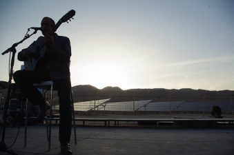 Here Comes the Arava Sun at Kibbutz Ketura