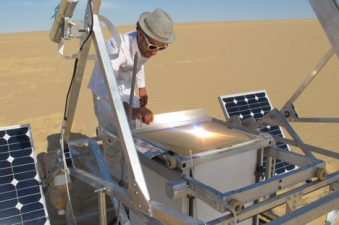 Solar-Powered 3-D Printer Makes Objects From Sahara Sands