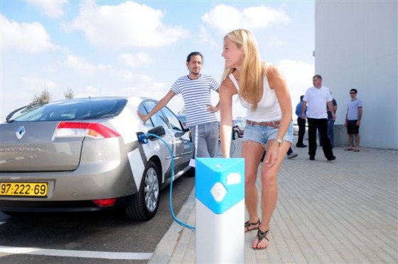 Electric Vehicles, Israel, Better Place, Greenhouse Gas Emissions